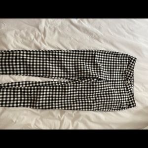 Free people gingham pants